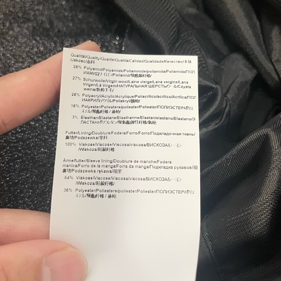 Hugo Boss Relaxed-fit Sparkle-effect Blazer Size 42R - Picture 10 of 11